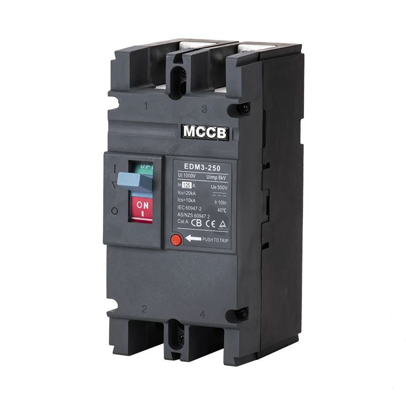 250A Circuit Breaker DC500V MCCB dengan kandang PC