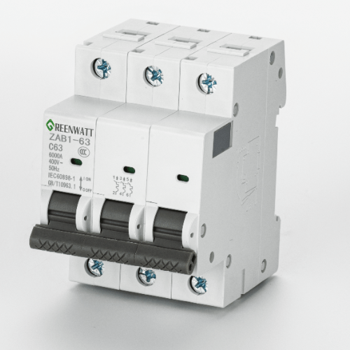 AC MCB 1P 2P 230V 400V 6KA Mini Circuit Breaker Air Switch