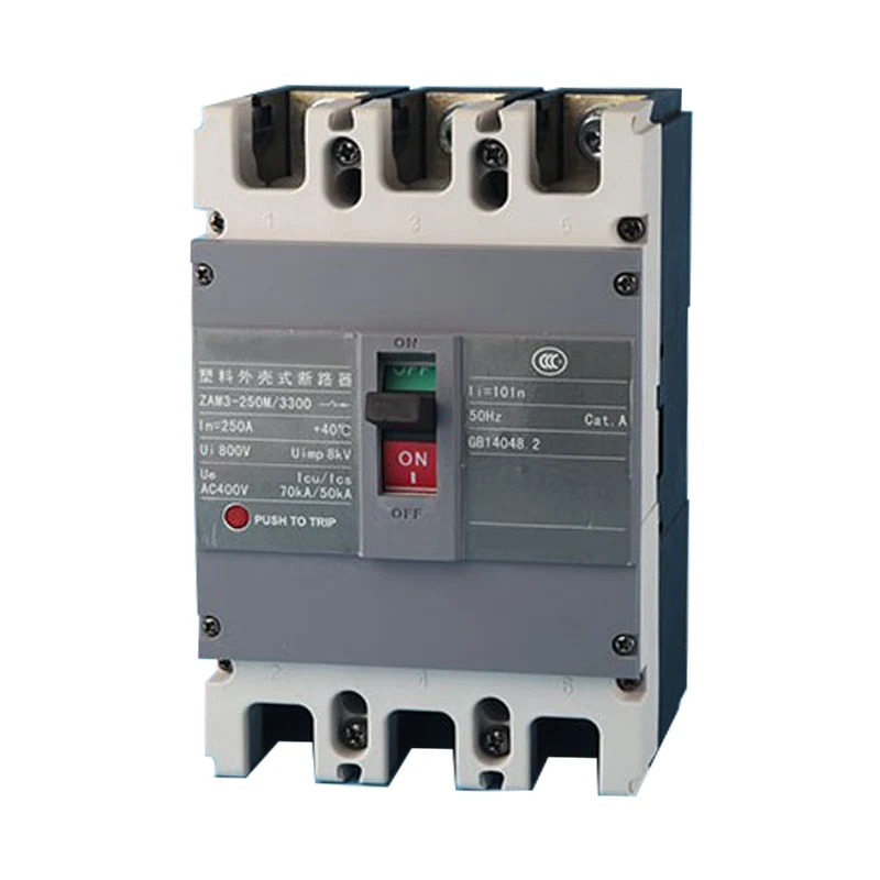 AC400V MCCB 250A 3 tiang