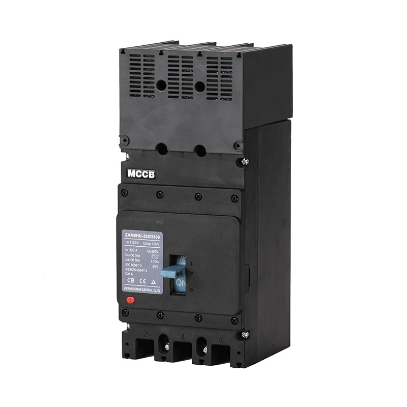 AC800V MCCB 320A Circuit Breaker MX OF