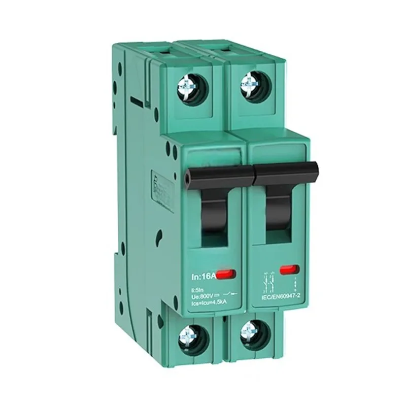 Pelindung Tambahan Solar 2P DC MCB